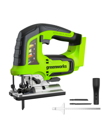 Аккумуляторный лобзик GREENWORKS (Гринворкс) GD24JS (3601407) без АКБ и ЗУ