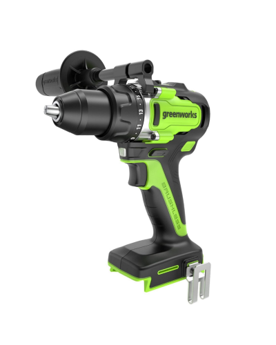 Аккумуляторная дрель-шуруповерт GREENWORKS (Гринворкс) GD24DD90 (3707507) бесщеточная без АКБ и ЗУ