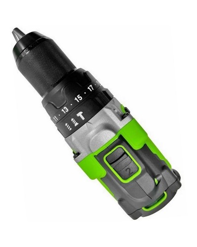 Аккумуляторная дрель-шуруповерт GREENWORKS (Гринворкс) GD24DD140 (3707607) бесщеточная без АКБ и ЗУ