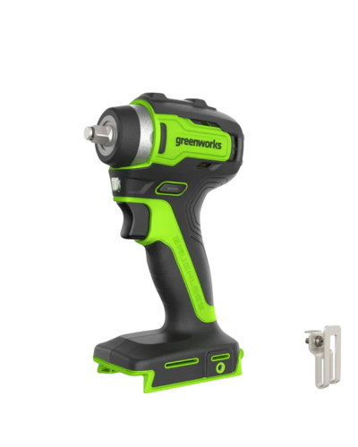Аккумуляторный ударный бесщеточный гайковерт GREENWORKS (Гринворкс) G24IW200 (3803607) без АКБ и ЗУ