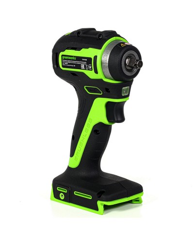 Аккумуляторный ударный бесщеточный гайковерт GREENWORKS (Гринворкс) G24IW200 (3803607) без АКБ и ЗУ
