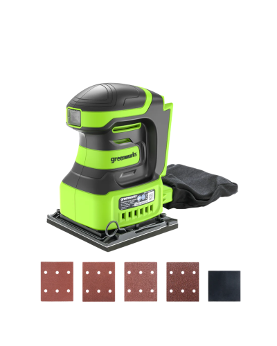 Аккумуляторная плоскошлифовальная машина GREENWORKS (Гринворкс) G24SS14 (3100507) без АКБ и ЗУ