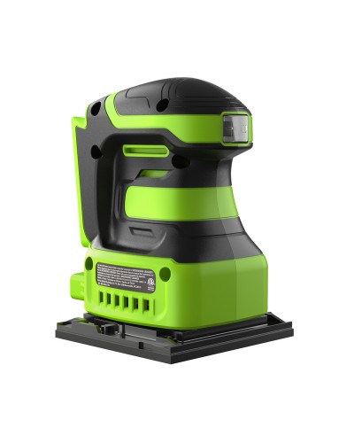 Аккумуляторная плоскошлифовальная машина GREENWORKS (Гринворкс) G24SS14 (3100507) без АКБ и ЗУ