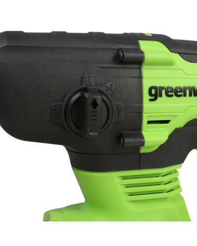 Аккумуляторный бесщеточный перфоратор GREENWORKS (Гринворкс) GD24SDS2 (3803007) без АКБ и ЗУ