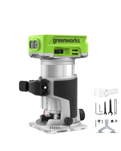 Аккумуляторный фрезер GREENWORKS (Гринворкс) G24RO (3502507) без АКБ и ЗУ