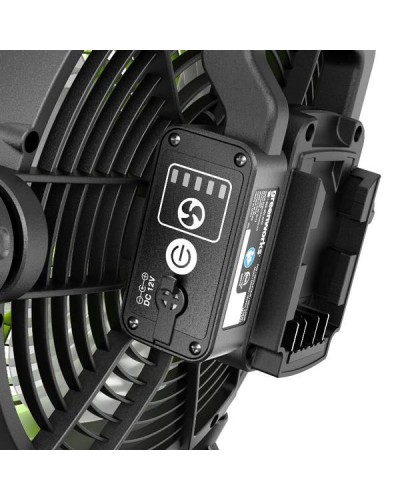 Вентилятор с гибридным питанием GREENWORKS (Гринворкс) G24FAN 24V/110-240V 3503407 аккумуляторный