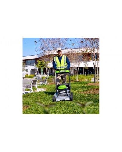 Купить аккумуляторную газонокосилкау Greenworks LM221S 82В (профессиональная серия 82V, 3 мотора DigiPro 4,0 кВт,) БЕЗ АКБ и ЗУ (2519407)