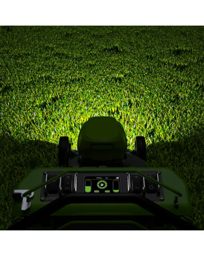 Купить аккумуляторную газонокосилкау Greenworks LM221S 82В (профессиональная серия 82V, 3 мотора DigiPro 4,0 кВт,) БЕЗ АКБ и ЗУ (2519407)