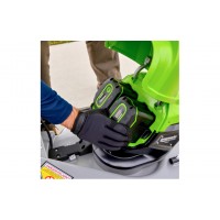 Купить аккумуляторную газонокосилкау Greenworks LM221S 82В (профессиональная серия 82V, 3 мотора DigiPro 4,0 кВт,) БЕЗ АКБ и ЗУ (2519407)