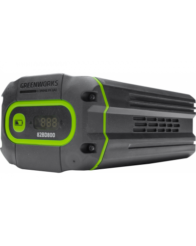 Купить аккумуляторную газонокосилкау Greenworks LM221S 82В (профессиональная серия 82V, 3 мотора DigiPro 4,0 кВт,) в комплекте АКБ 8 Ач-2 шт, двойное зарядное устройство (2519407U8)