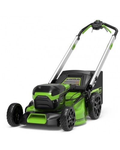 Аккумуляторная газонокосилка GREENWORKS (Гринворкс) GD60LM51SP c АКБ 5 Ah и ЗУ (2514307UG)