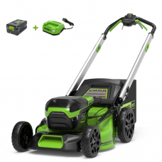 Аккумуляторная газонокосилка GREENWORKS (Гринворкс) GD60LM51SP c АКБ 5Ah и ЗУ (2514307UG)