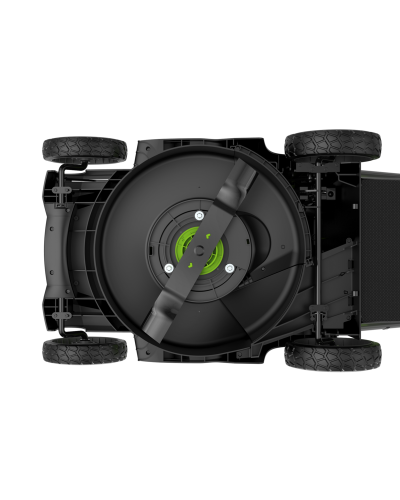 Купить несамоходную аккумуляторную газонокосилку Greenworks GD40LM411 с АКБ и ЗУ (2521007UB)