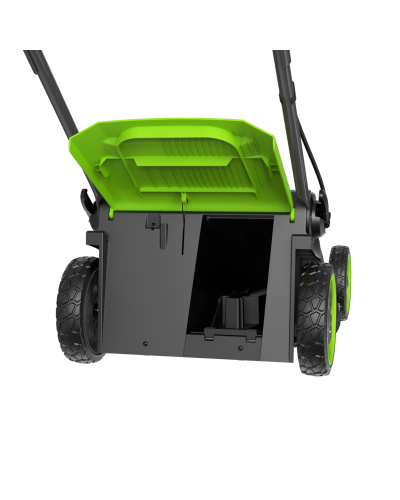 Купить несамоходную аккумуляторную газонокосилку Greenworks GD40LM411 с АКБ и ЗУ (2521007UB)