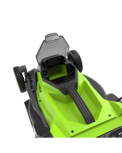 Аккумуляторная несамоходная газонокосилка Greenworks 40В GD40LM361 БЕЗ АКБ И ЗУ (2520807) 
