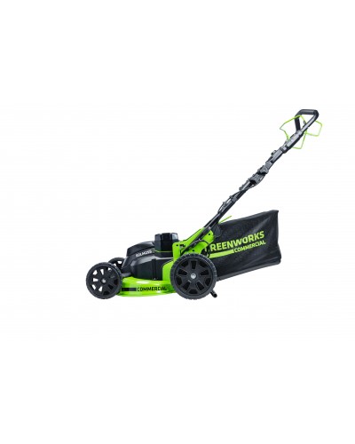 Газонокосилка самоходная аккумуляторная GreenWorks GC82LM61S TwinForce с АКБ 8 Aч + ЗУ