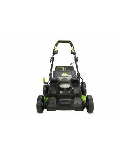 Газонокосилка самоходная аккумуляторная GreenWorks GC82LM61S TwinForce с АКБ 8 Aч + ЗУ