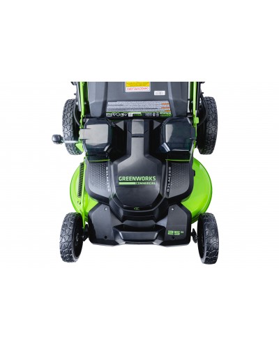 Газонокосилка самоходная аккумуляторная GreenWorks GC82LM61S TwinForce с АКБ 8 Aч + ЗУ