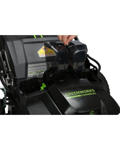 Газонокосилка самоходная аккумуляторная GreenWorks GC82LM61S TwinForce с АКБ 8 Aч + ЗУ