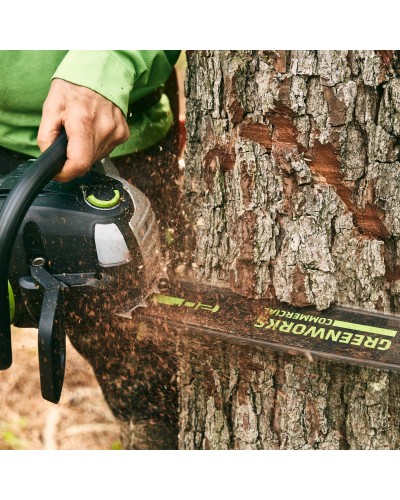 Цепная пила Greenworks GD82CS51K5 82V (51 см) аккумуляторная, с АКБ 5 А/ч и ЗУ