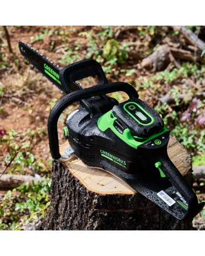 Цепная пила Greenworks GD82CS51K5 82V (51 см) аккумуляторная, с АКБ 5 А/ч и ЗУ
