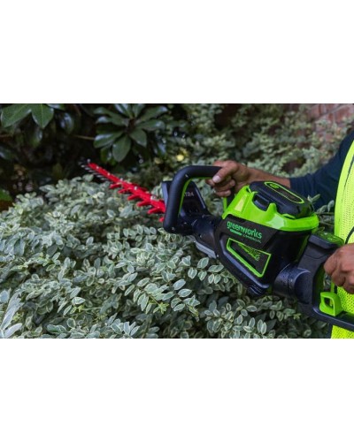 Кусторез GREENWORKS (Гринворкс) GC82HT2 82V 2208307 (61 см) бесщеточный аккумуляторный