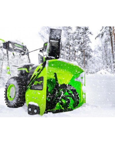 Купить аккумуляторный самоходный снегоуборщик GREENWORKS (Гринворкс) GD82ST56 (2602807) без АКБ и ЗУ