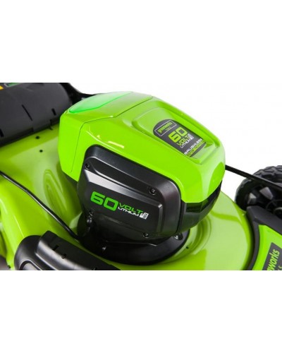 Аккумуляторная газонокосилка GREENWORKS (Гринворкс) GD60LM46HP (2502807) без АКБ и ЗУ