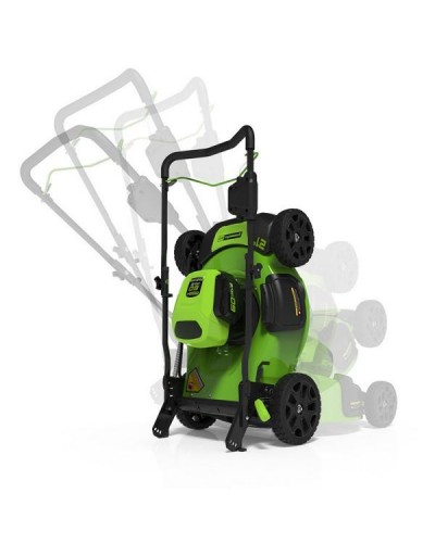 Аккумуляторная газонокосилка GREENWORKS (Гринворкс) GD60LM46SPK4 (2502907UB) с АКБ 4 Ah и ЗУ