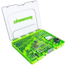 GREENWORKS (Гринворкс) Набор сверл, бит и коронок в кейсе 90 предметов (2944607)