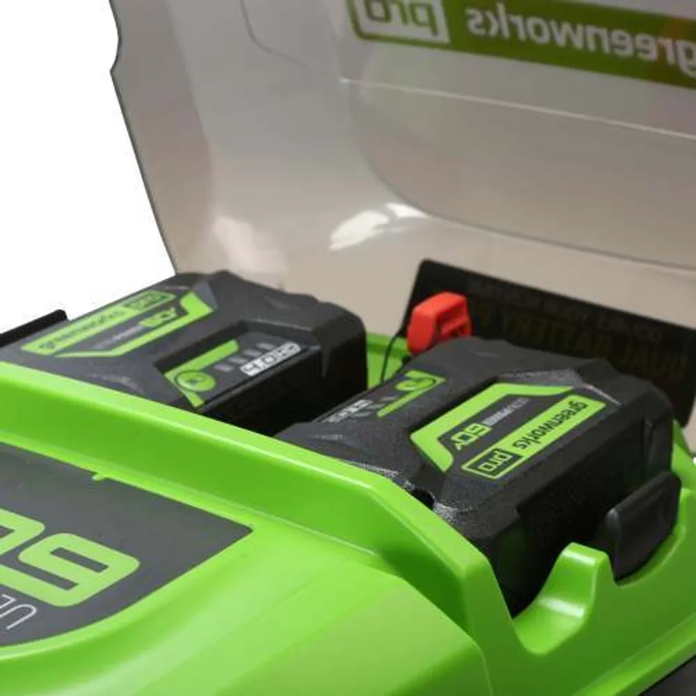 Аккумуляторная газонокосилка GREENWORKS (Гринворкс) GD60LM51SP c АКБ 4 Ah и ЗУ (2514307UB) Аккумуляторная газонокосилка GREENWORKS (Гринворкс) GD60LM51SP c АКБ 4 Ah и ЗУ (2514307UB)
